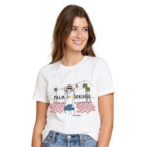 Rappi Palm Springs Tramway Crewneck Graphic Tee, size XL